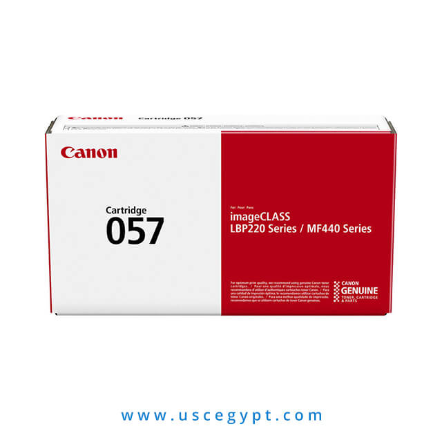 حبارة ليزر اسود Canon 057 toner cartridge