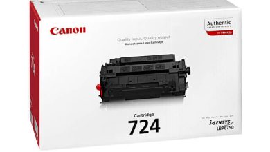 حبارة ليزر اسود Canon 724 toner cartridge