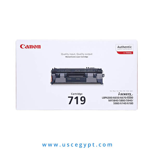 حبارة ليزر اسود Canon 719 toner cartridge