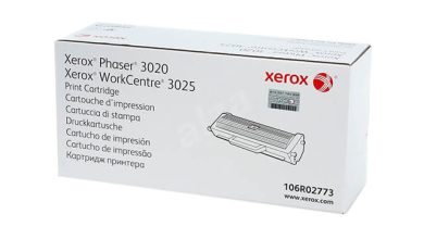 حبارة ليزر اسود Xerox 3020/3025 toner cartridge