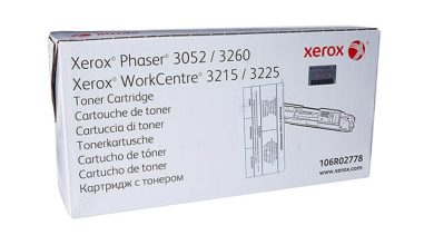حبارة ليزر اسود Xerox 3215 3225/3052/3260 toner cartridge
