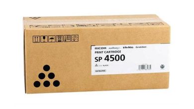 حبارة ليزر اسود Ricoh SP4500 toner cartridge