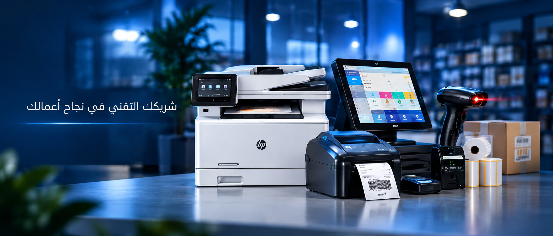 أجهزة الطباعة ونقاط البيع والباركود - العالمية للأنظمة